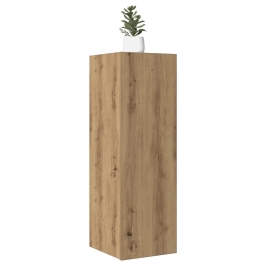 Mueble de TV madera de ingeniería roble artisan 30,5x30x90 cm
