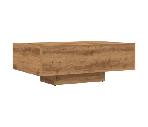 Mesa de centro madera ingeniería roble artisan 85x55x31 cm