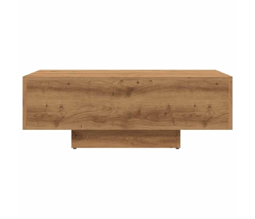 Mesa de centro madera ingeniería roble artisan 85x55x31 cm