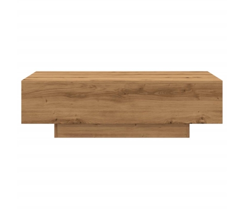 Mesa de centro madera ingeniería roble artisan 100x49,5x31 cm