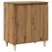 Aparador madera contrachapada roble artisian 60x35x70 cm