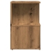 Mesitas de noche 2 uds madera roble artisan 35x35x55 cm