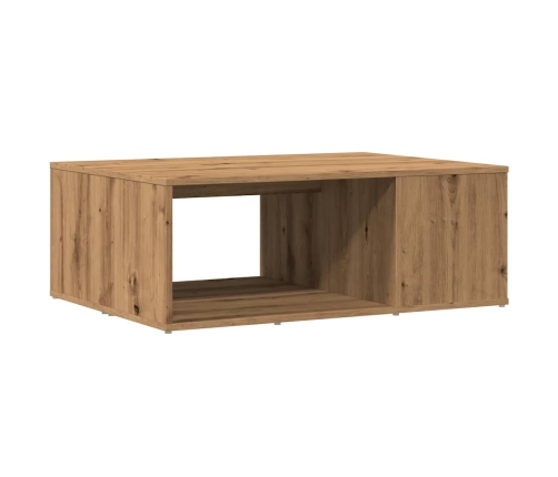 Mesa de centro madera de ingeniería roble artisan 90x67x33 cm