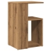 Mesa auxiliar de madera contrachapada roble artisan 36x30x56 cm