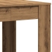 Mesa de comedor madera ingeniería roble artisan 140x74,5x76 cm