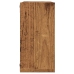 Estantes cubo de pared 6 uds madera envejecida 30x15x30 cm