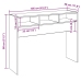 Mesa consola madera contrachapada envejecida 105x30x80 cm