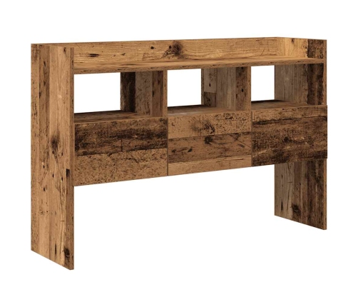 Aparador de madera contrachapada madera vieja 105x30x70 cm