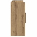 Aparador madera contrachapada roble artisian 105x30x70 cm