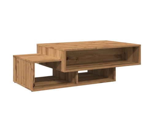 Mesa de centro madera de ingeniería roble artisan 105x55x32 cm