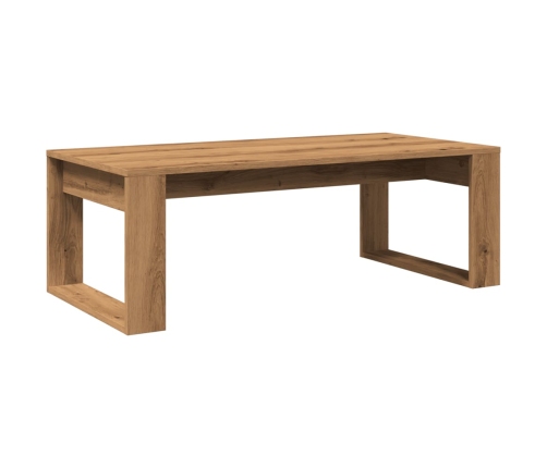 Mesa de centro madera de ingeniería roble artisan 102x50x35 cm