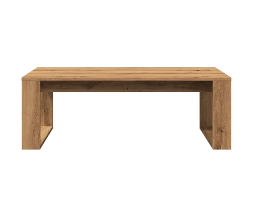 Mesa de centro madera de ingeniería roble artisan 102x50x35 cm