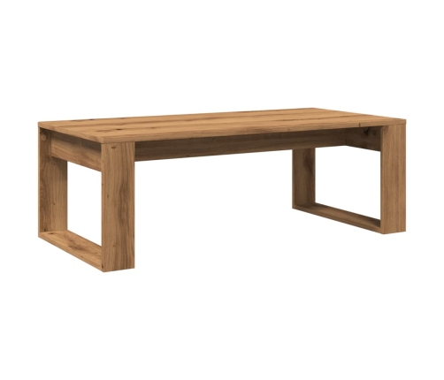 Mesa de centro madera de ingeniería roble artisan 102x50x35 cm