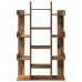 Librería de madera contrachapada envejecida 86x25,5x140 cm