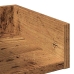 Librería de madera contrachapada envejecida 86x25,5x140 cm