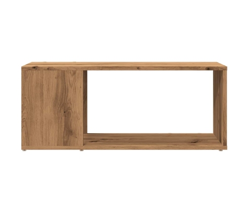 Mueble de TV madera de ingeniería roble artisan 80x24x32 cm