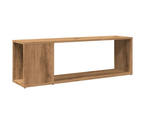 Mueble para TV madera de ingeniería roble artisan 100x24x32 cm