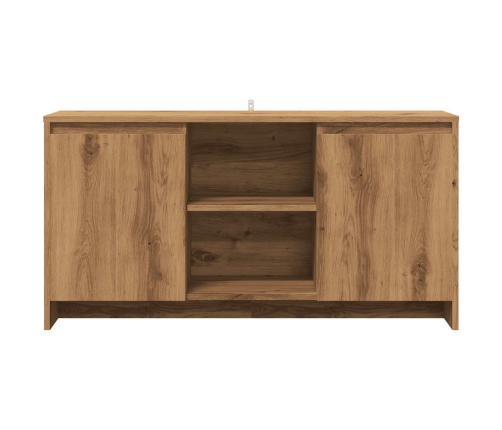 Mueble de TV madera ingeniería roble artesanal 102x37,5x52,5cm