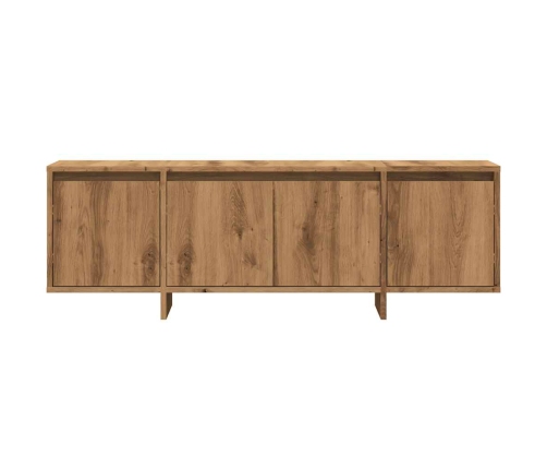 Mueble de TV madera de ingeniería roble artisan 120x30x40,5 cm