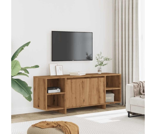 Mueble de TV madera de ingeniería roble artisan 130x35x50 cm