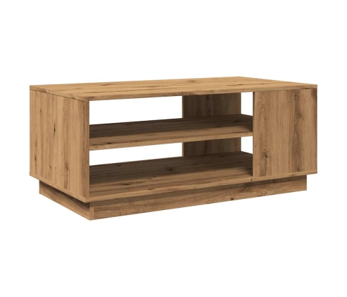 Mesa de centro madera de ingeniería roble artisan 102x55x43 cm