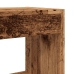 Estantería/divisor de espacios madera antigua 80x30x72 cm