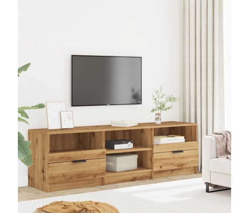 Mueble de TV madera de ingeniería roble artisan 150x33,5x45 cm