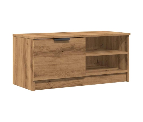 Mueble de TV madera de ingeniería roble artisan 80x35x36,5 cm