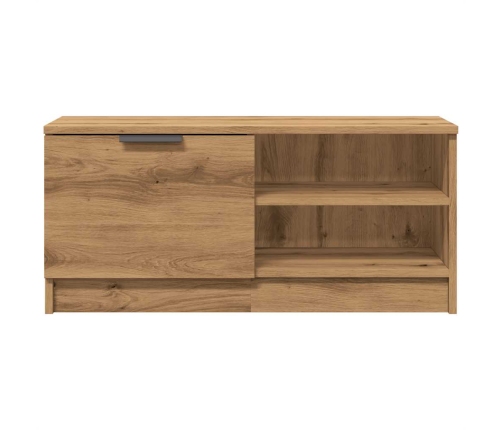 Mueble de TV madera de ingeniería roble artisan 80x35x36,5 cm