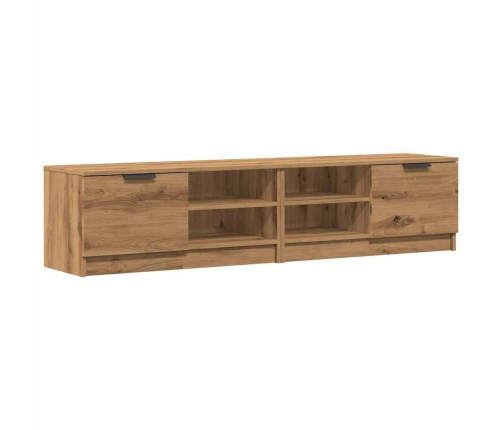 Muebles para TV 2 uds madera roble artisan 80x35x36,5 cm