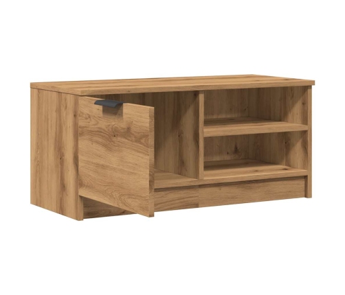 Muebles para TV 2 uds madera roble artisan 80x35x36,5 cm