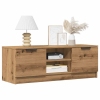 Mueble de TV madera contrachapada artisan roble 102x35x36,5 cm