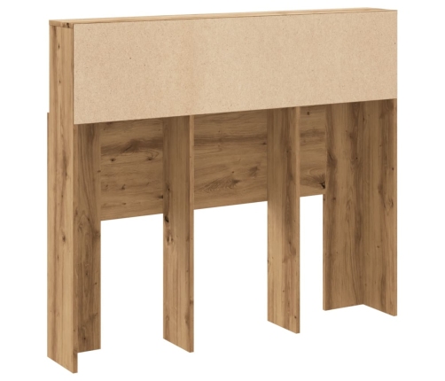 Cabecero armario madera roble artisian 120x19x103,5 cm