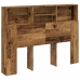 Mueble cabecero madera envejecida 140x19x103,5 cm