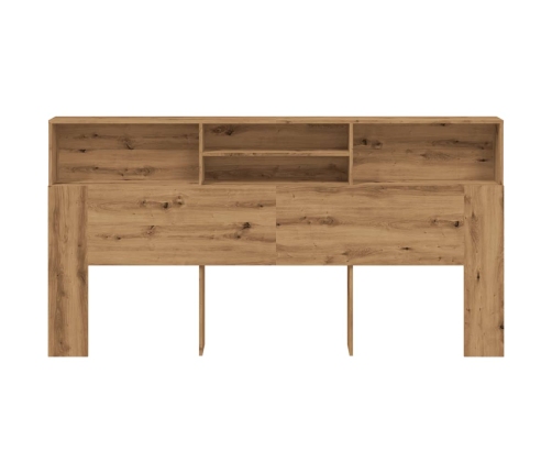 Cabecero armario madera roble artisian 200x19x103,5 cm