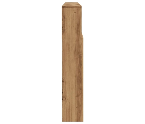 Cabecero armario madera roble artisian 200x19x103,5 cm