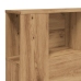 Cabecero armario madera roble artisan 140x18,5x102,5 cm