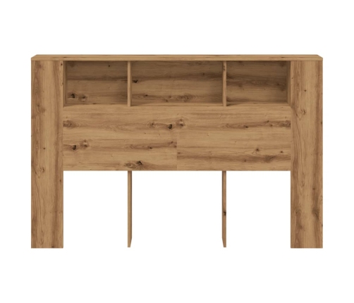 Cabecero armario madera roble artisan 160x18,5x103,5 cm