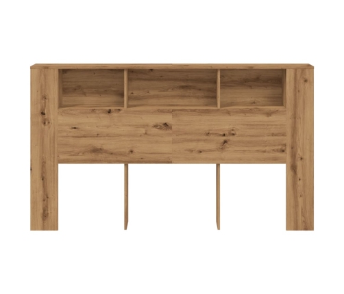 Cabecero armario madera roble artisian 180x18,5x102,5 cm