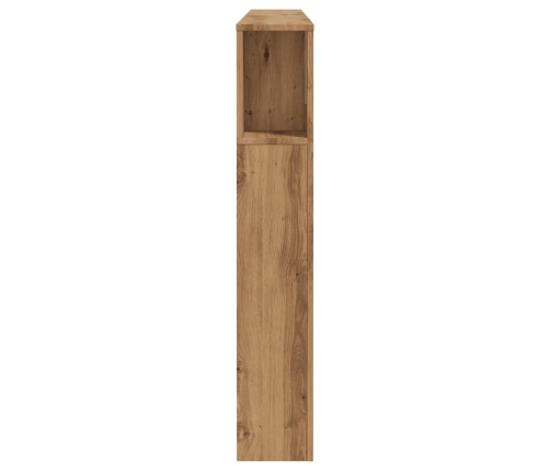 Cabecero armario madera roble artisian 180x18,5x102,5 cm