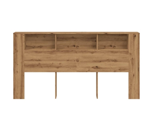 Cabecero armario madera roble artisian 200x18,5x102,5 cm