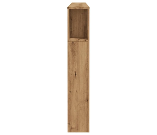 Cabecero armario madera roble artisian 200x18,5x102,5 cm