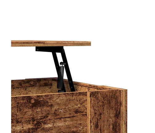 Mesa de centro madera de ingeniería madera vieja 101x49x52 cm