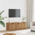 Mueble de TV madera contrachapada artisan roble 102x35x36,5 cm