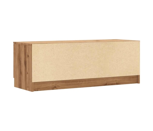 Mueble de TV madera contrachapada artisan roble 102x35x36,5 cm