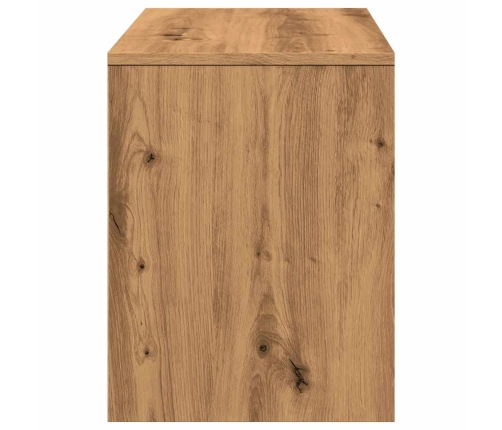 Taburete vestidor madera contrachapada artisan roble 70x35x45cm