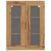 Armario colgante de pared roble artesanal 69,5x34x90 cm