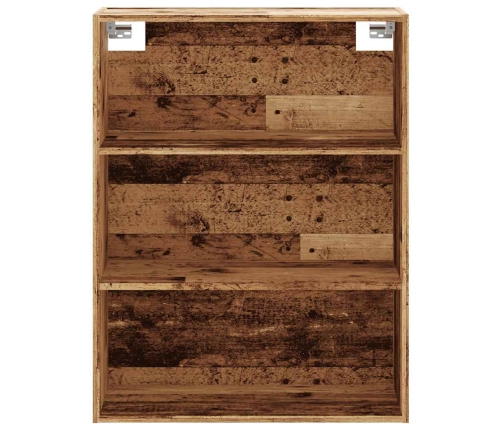 Armario colgante de pared madera vieja 69,5x32,5x90 cm