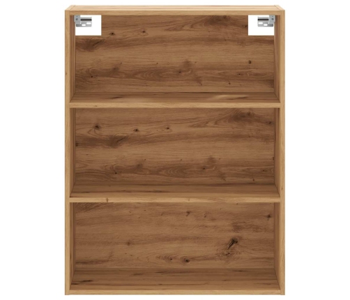 Armario colgante de pared roble artisian 69,5x32,5x90 cm