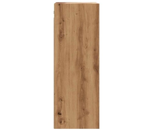 Armario colgante de pared roble artisian 69,5x32,5x90 cm